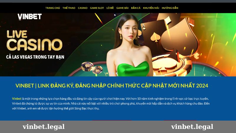 Giới thiệu nhà cái Vinbet