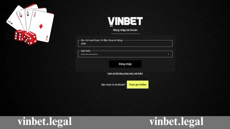 Hướng dẫn đăng nhập Vinbet nhanh chóng chi tiết