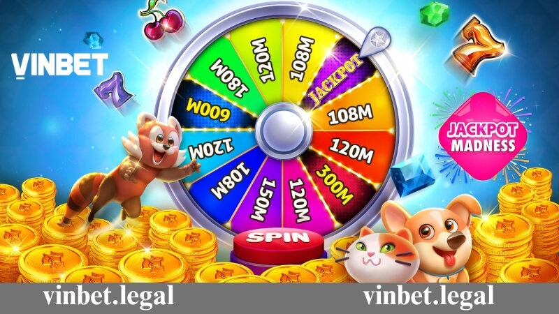 Vòng quay may mắn - Trò chơi hấp dẫn tại game slots Vinbet